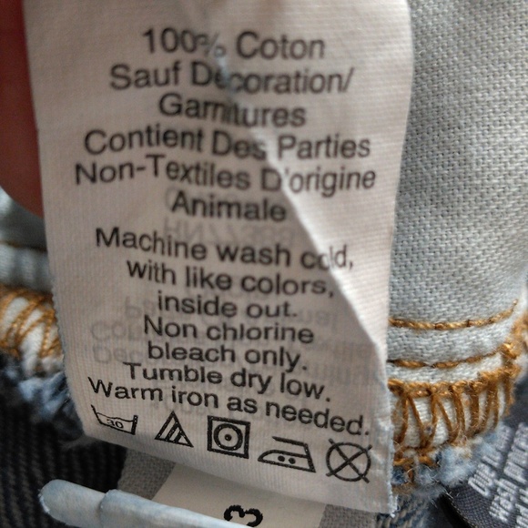 Madewell Size 28 The Perfect Vintage Jean Distressed Ripped Knee Blue Denim - Picture 15 of 15